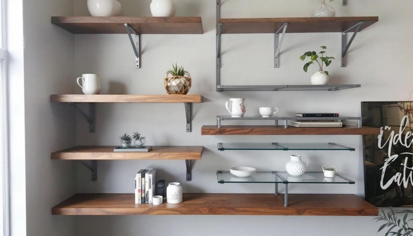 Divers - Comment choisir le matériau idéal pour vos étagères murales sur mesure ?