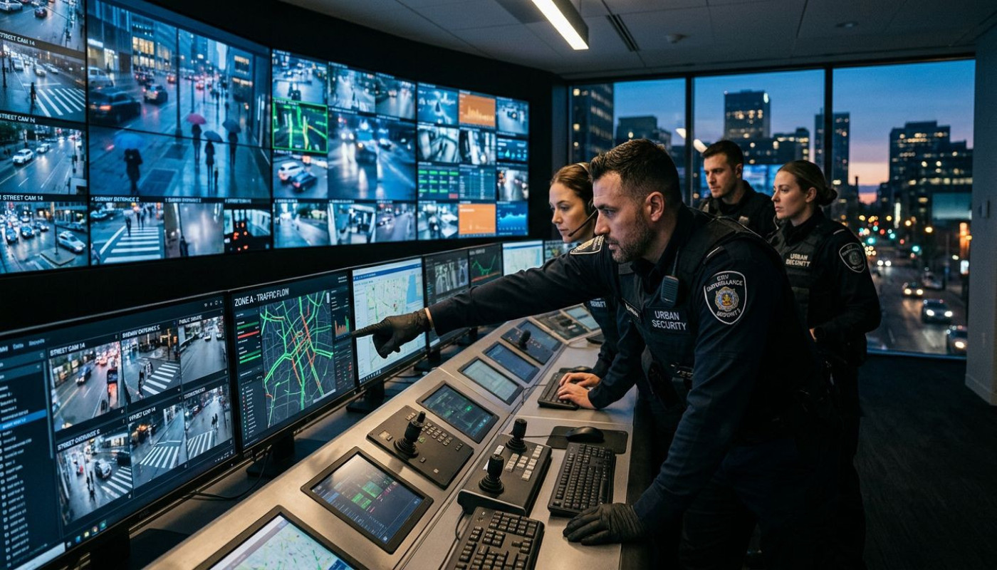 Comment les entreprises de sécurité optimisent-elles la surveillance urbaine ?