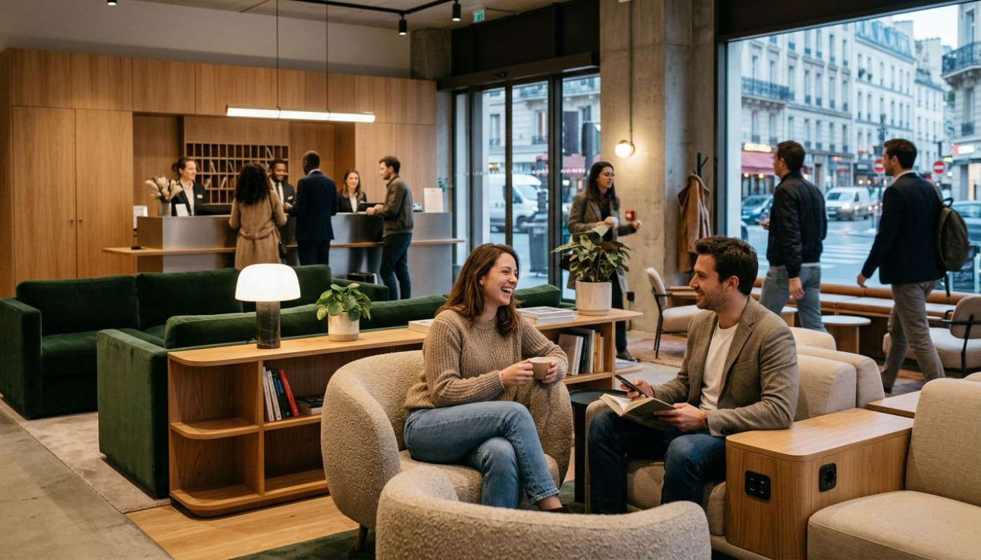 Mobilier hotel : de la fonctionnalité à l’émotion, nouvelle donne pour le secteur urbain